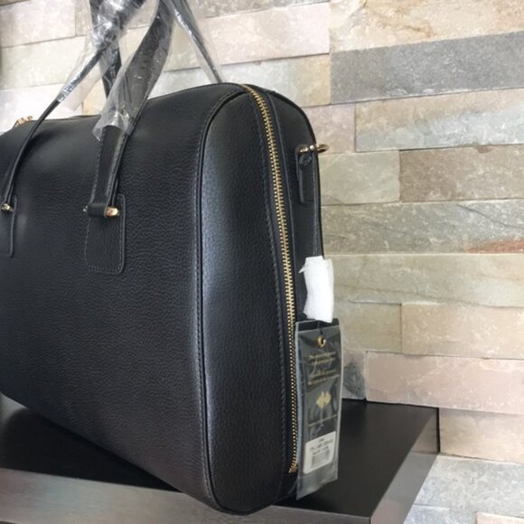 Celine Dion Triad Leather Satchel - Picture 5 of 5